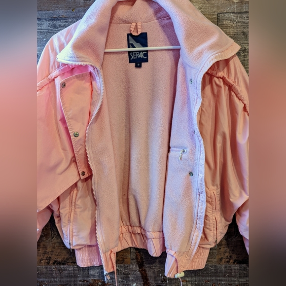 Serac Brand Pink Tactel Ski Coat - Picture 7 of 15